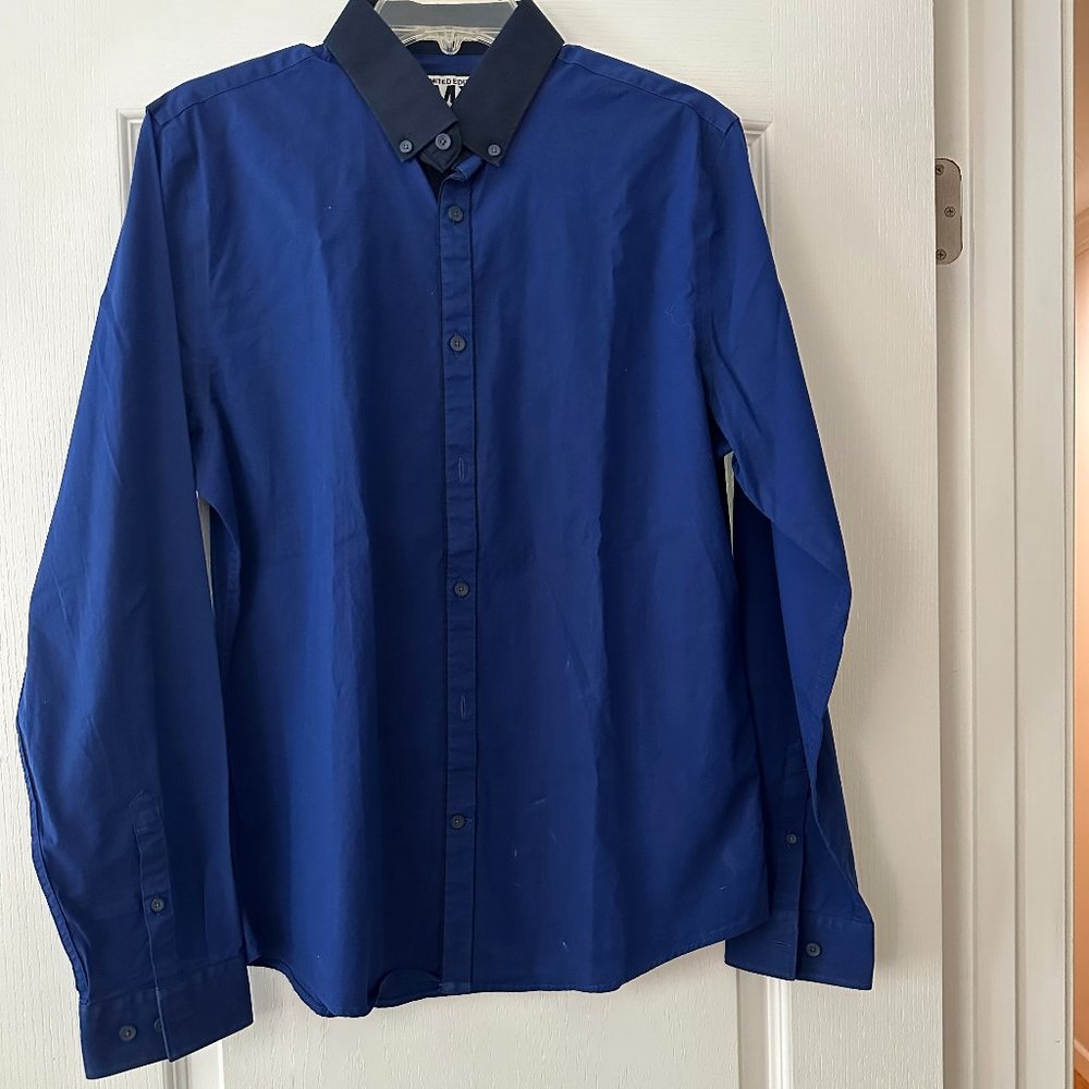 Express Fitted Dress Shirt